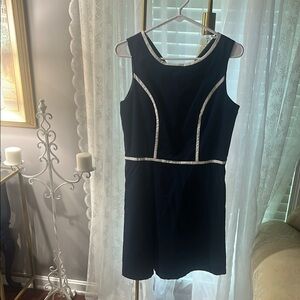 Tommy Hilfiger White and Navy Dress